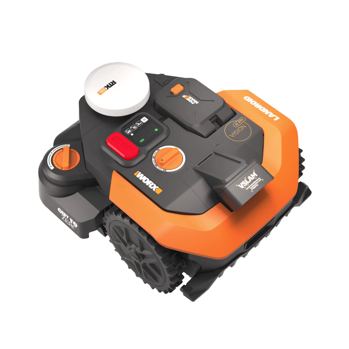 Robot rasaerba Worx M800 WR308E Landroid Vision, senza filo perimetrale.