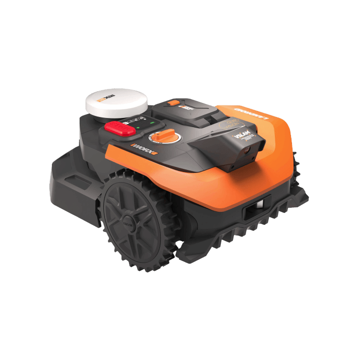 Robot rasaerba Worx S300 WR303E Landroid Vision Cloud, senza filo perimetrale.