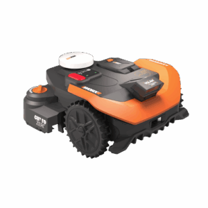 Worx Landroid Vision robot rasaerba WR312E, autonomo, senza filo perimetrale, arancio/nero.