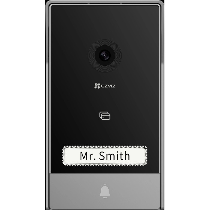 Videocitofono Ezviz HP7 per videosorveglianza smart con interfono e campanello.