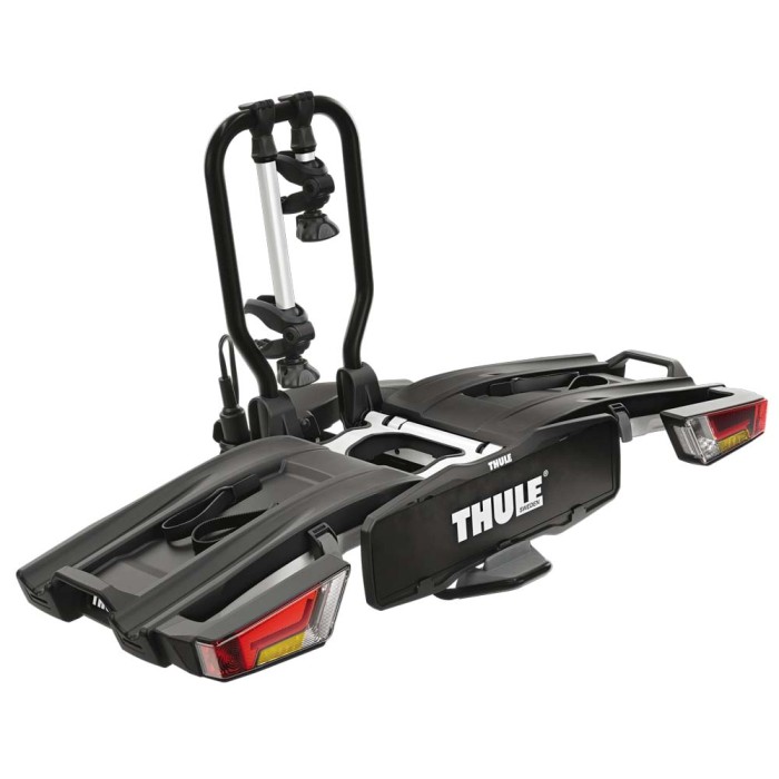Portabici Thule per auto, per montaggio sul gancio di traino.