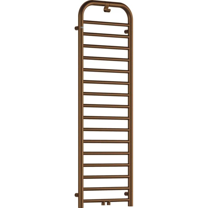 Radiatore termoarredo Idrostile 586 W h 157 cm 500x1570 mm marrone opaco