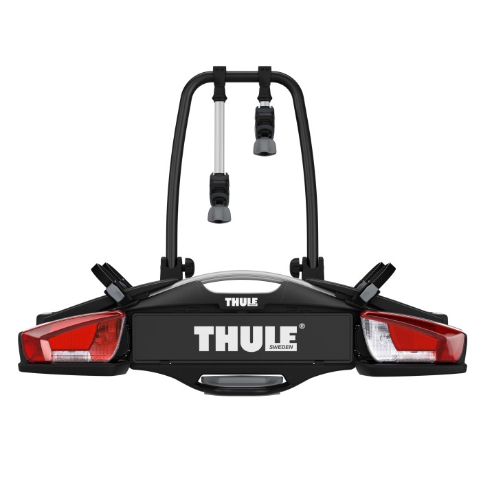 Portabiciclette Thule VeloCompact 924 per 2 bici, per montaggio su gancio traino.