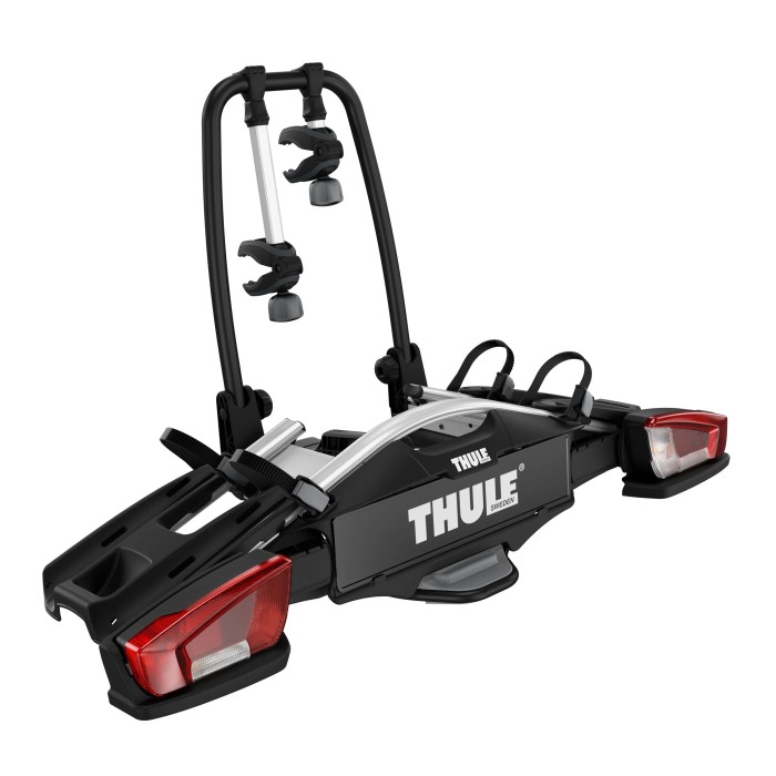 Portabiciclette Thule VeloCompact 924 per 2 biciclette, per montaggio su gancio traino.