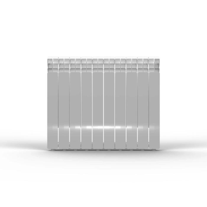 Radiatore Global in alluminio interasse 600 10 elementi bianco