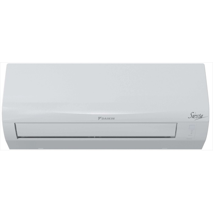 Condizionatore Daikin Siesta bianco per montaggio a parete.