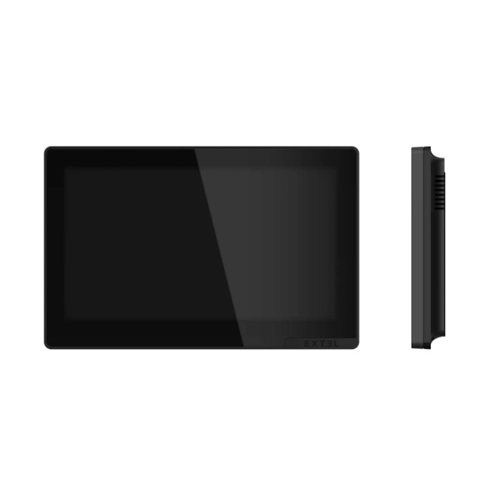 Videocitofono WiFi 2 Fili 7" 2K Extel Digital Connect nero