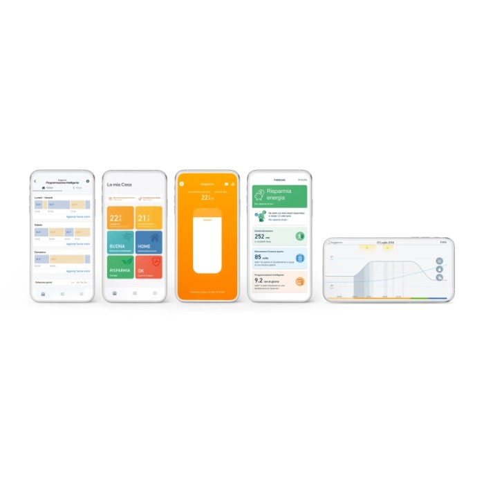 App tado° Smart Home per il controllo dei termostati dei radiatori nel Quattro Pack.