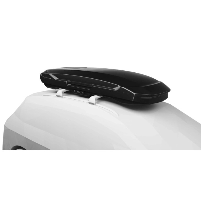 Box da tetto per auto Motion 3 XXL Low nero lucido