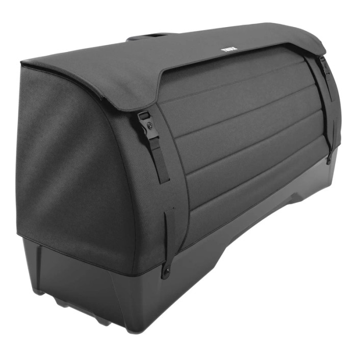 Borsa da trasporto nera t.b.t. per box da tetto auto, accessorio per un trasporto sicuro.
