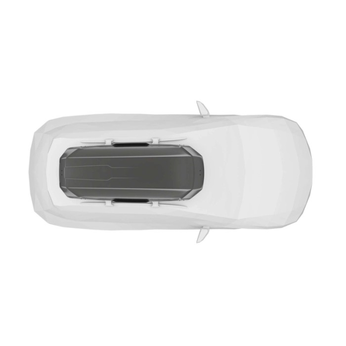 Box da tetto per auto Motion 3 XL titanio lucido