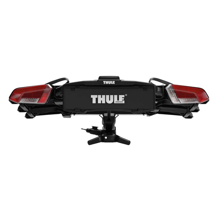 Portabici Thule per auto, montaggio posteriore.