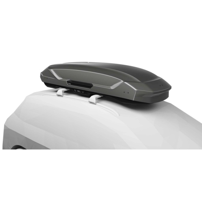 Box da tetto per auto Motion 3 XXL titanio lucido