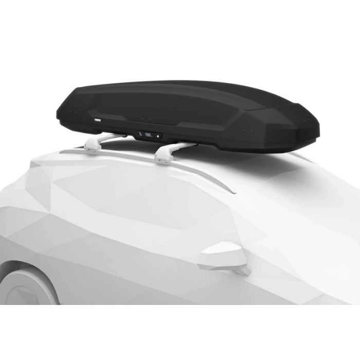 Box da tetto per auto Force 3 nero aeroskin XXL Sport