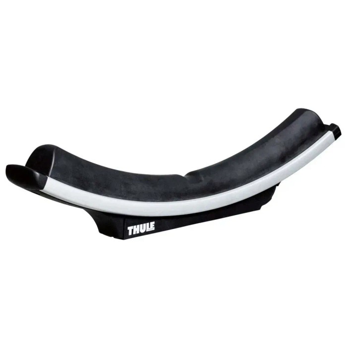 Portasurf Thule per il trasporto sicuro di tavole da surf sul tetto dell'auto.