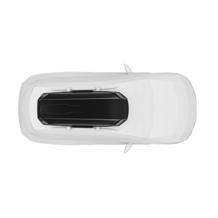 Box da tetto per auto Motion 3 XL nero lucido