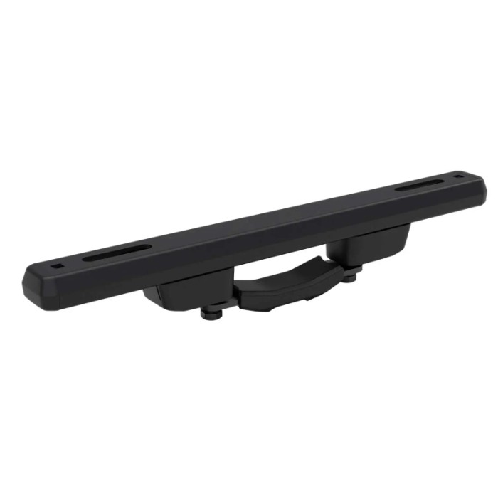 Accessorio nero t.b.t. per il trasporto sicuro, vista dettagliata.