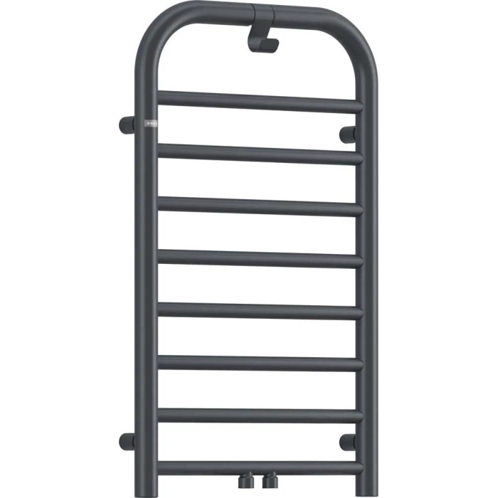 Radiatore termoarredo Idrostile 335 W h 85 cm 500x850 mm titanio opaco