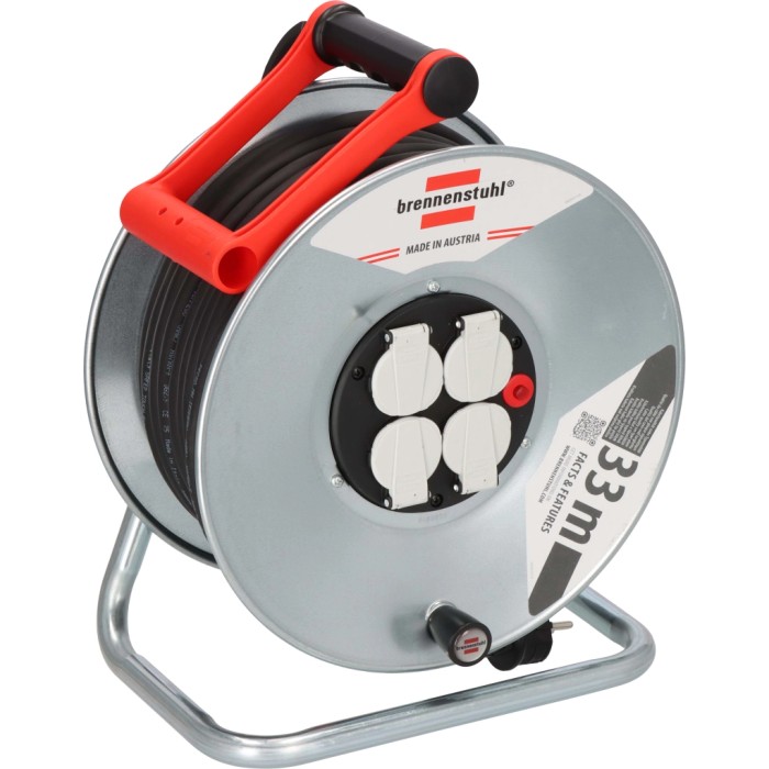 Avvolgicavo Garant SK 290 brennenstuhl® IP44 3G2,5 33m