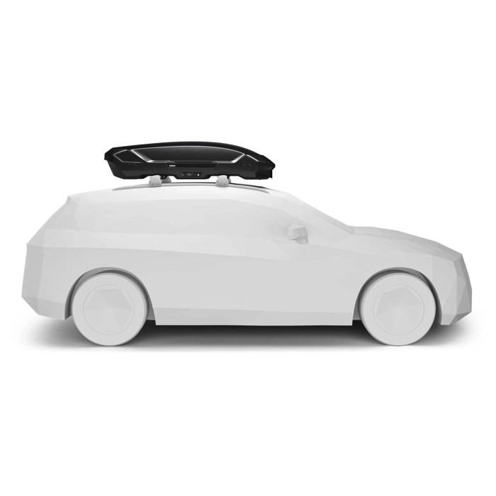 Box da tetto per auto Motion 3 Sport nero lucido