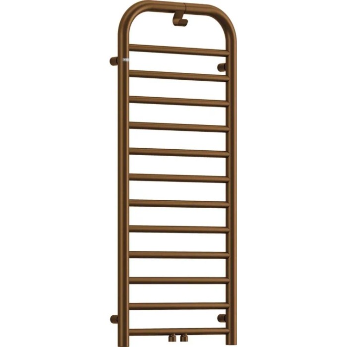 Radiatore termoarredo Idrostile 458 W h 121 cm 500x1210 mm marrone opaco