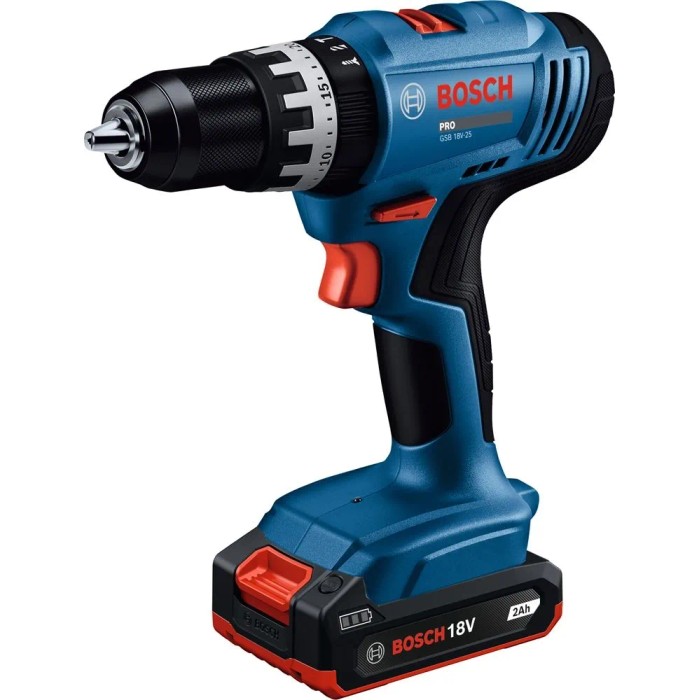 Trapano a percussione a batteria Bosch Professional GSB 18V-25