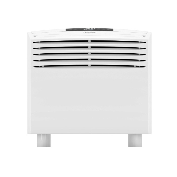 Termoconvettore bianco t.b.t. per climatizzazione con display digitale.