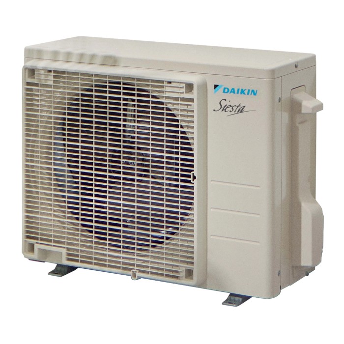 Unità esterna del condizionatore d'aria Daikin Siesta.