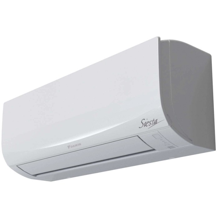 Condizionatore Daikin Siesta bianco per una temperatura ambiente confortevole.