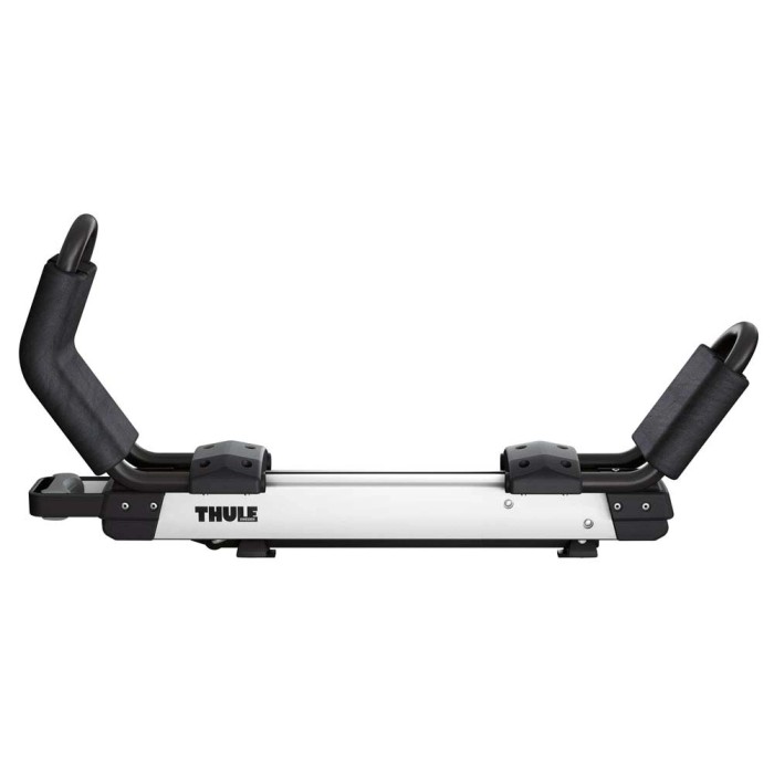 Porta kayak Thule per il trasporto sicuro sul tetto dell'auto.