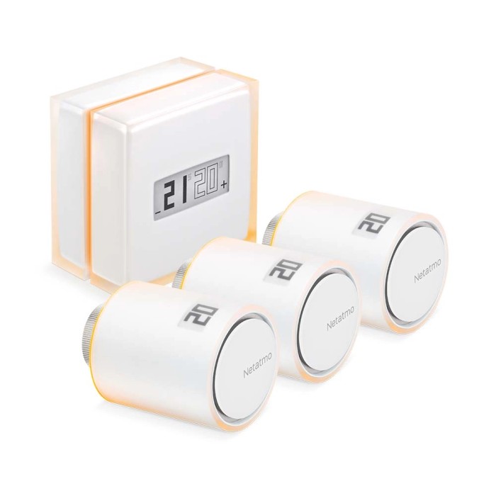 Netatmo Termostati intelligenti e relè per radiatori, set Domotica.