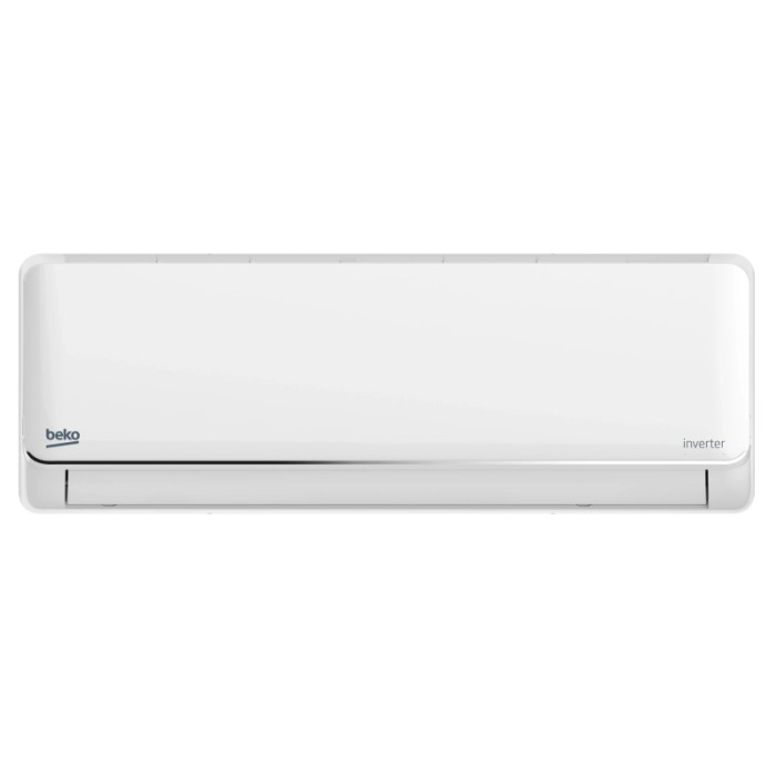 Condizionatore Beko bianco per montaggio a parete.