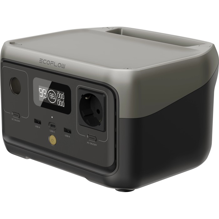 EcoFlow River 2 Power Station: Alimentatore portatile con batteria da 256 Wh.