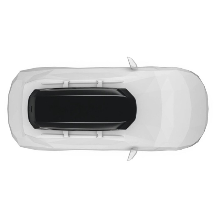 Box da tetto XL Pulse 2 500l nero opaco