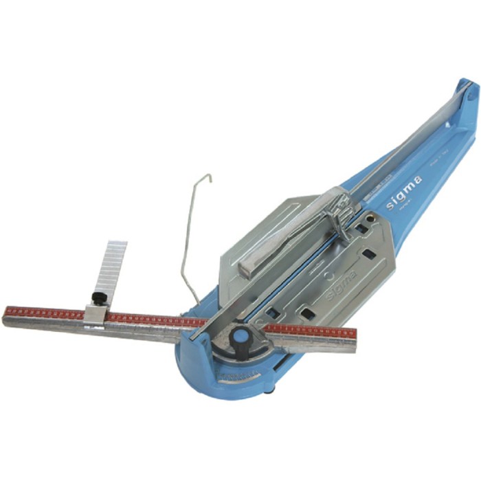 Tagliapiastrelle blu Sigma, utensile per piastrellisti.