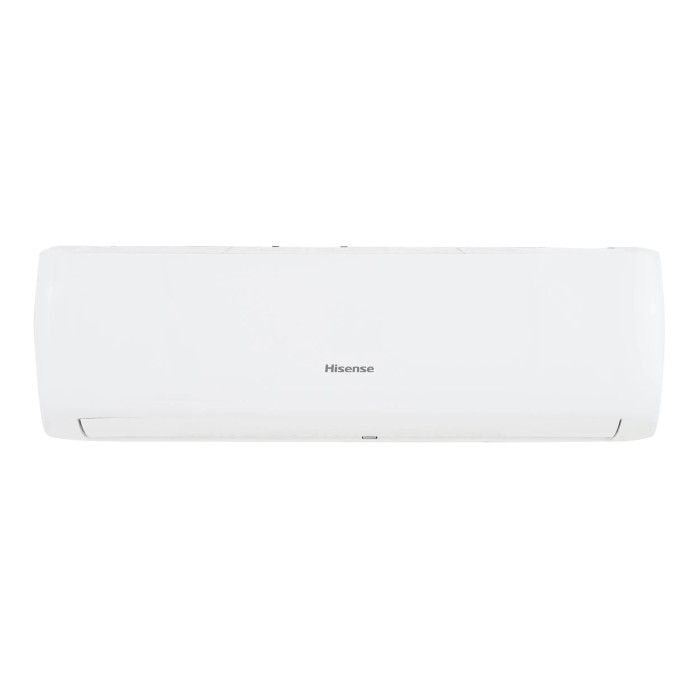 Condizionatore Hisense bianco per montaggio a parete.