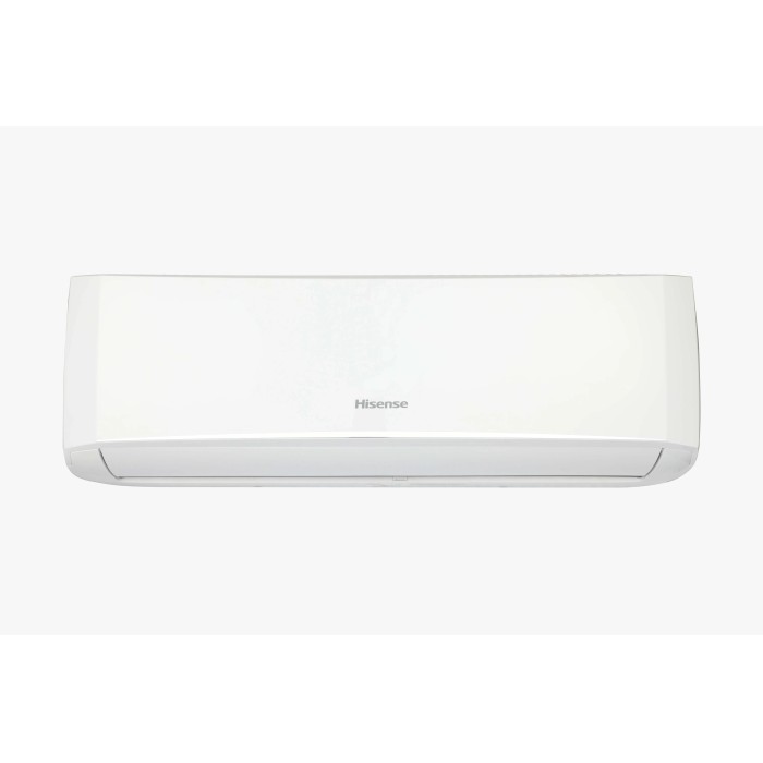 Condizionatore Hisense bianco per montaggio a parete.