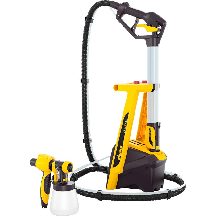 Sistema di verniciatura Wagner HVLP Universal W950 Flexio con lancia e pistola a spruzzo.