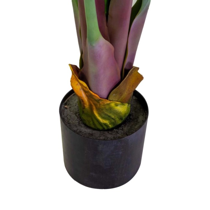 Pianta artificiale in plastica Banano h160 cm