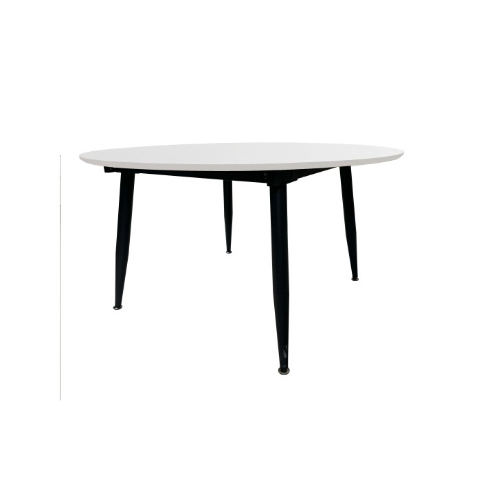 Tavolo allungabile da pranzo Cordelia bianco 120x120x75 cm