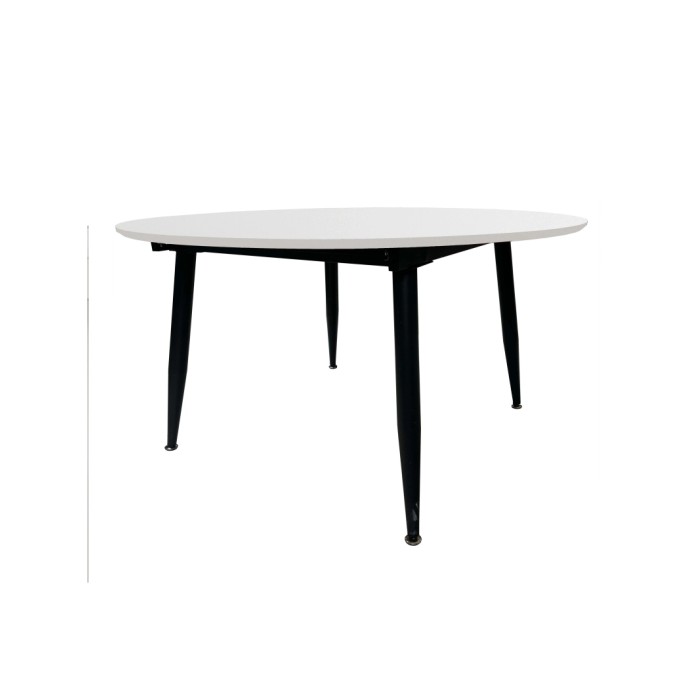Tavolo allungabile da pranzo Cordelia bianco 120x120x75 cm