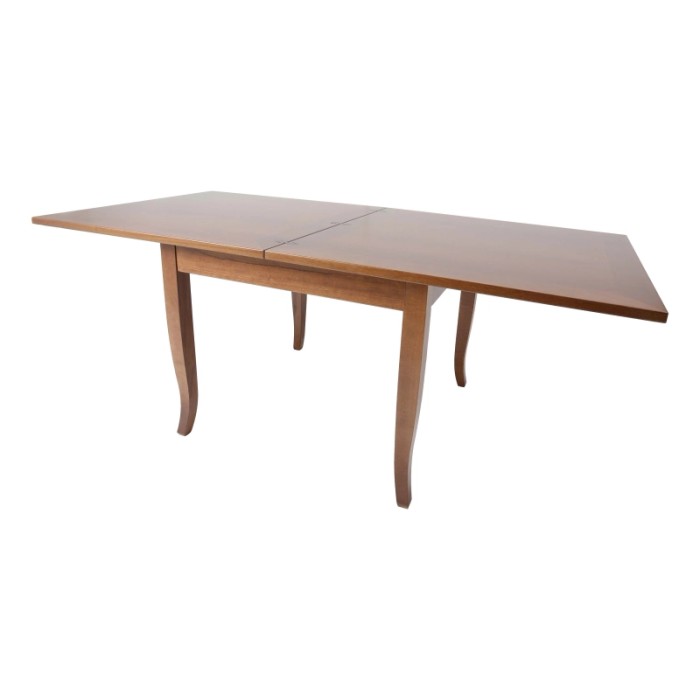 Tavolo allungabile da pranzo Verona noce 90x90x78 cm