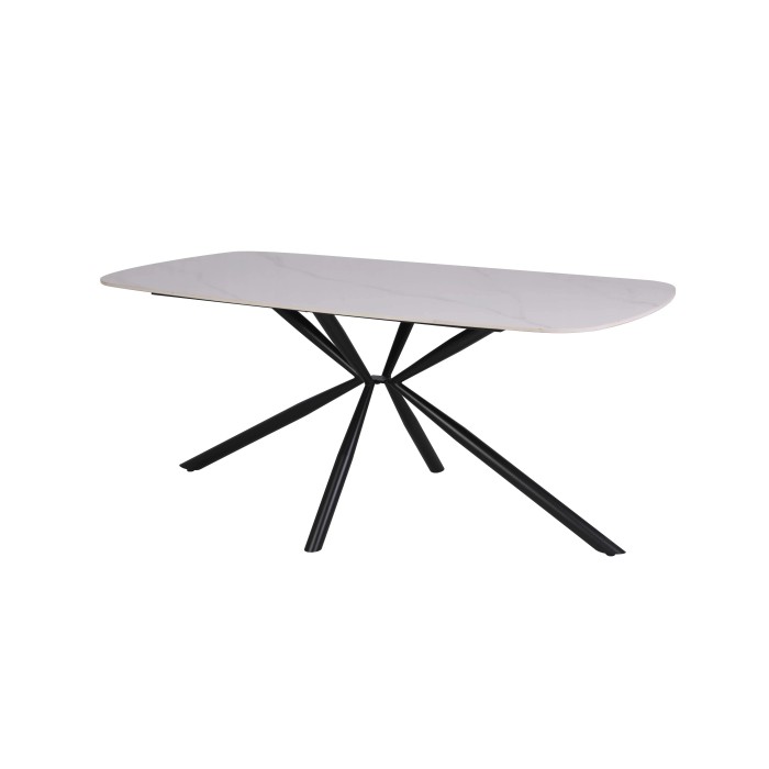 Tavolo da pranzo Style bianco 180x90x76 cm