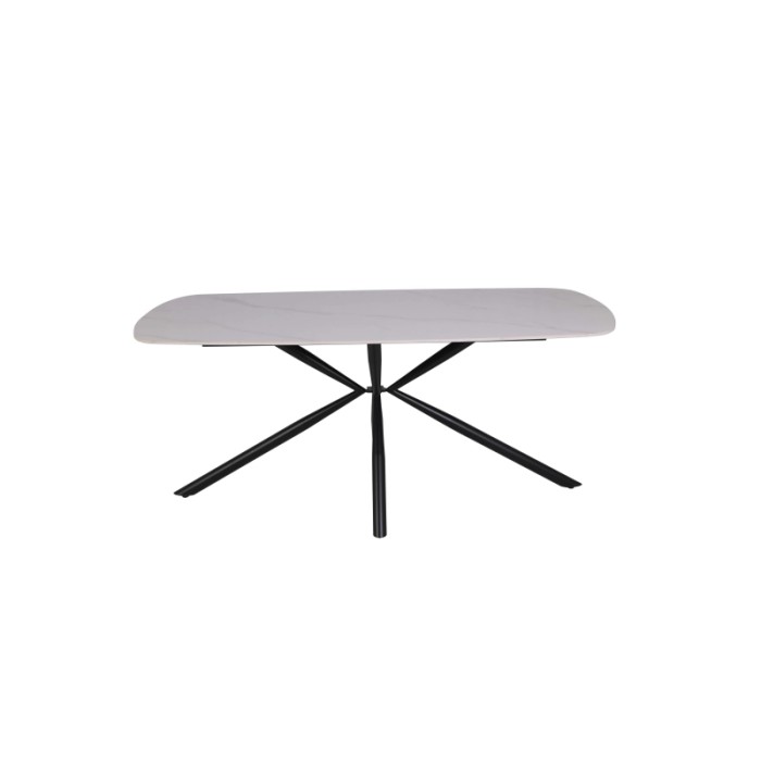 Tavolo da pranzo Style bianco 180x90x76 cm