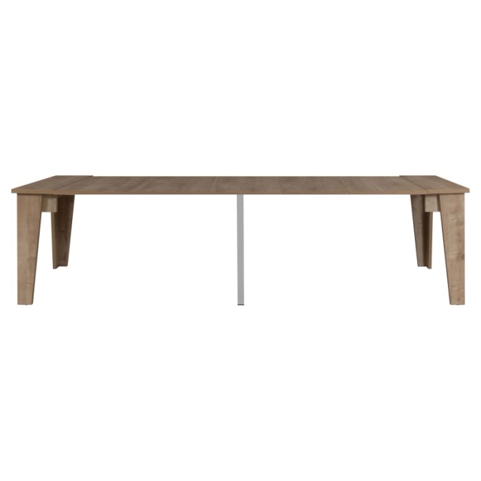 Consolle allungabile Natron rovere 50x90 cm
