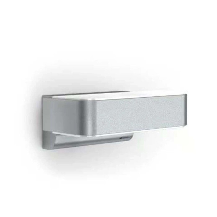 Lampada LED con rilevatore L 810 SC 14,5x23x9 cm argento