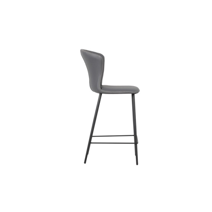 Sgabello Core 97x48x52 cm Antracite 2 pz