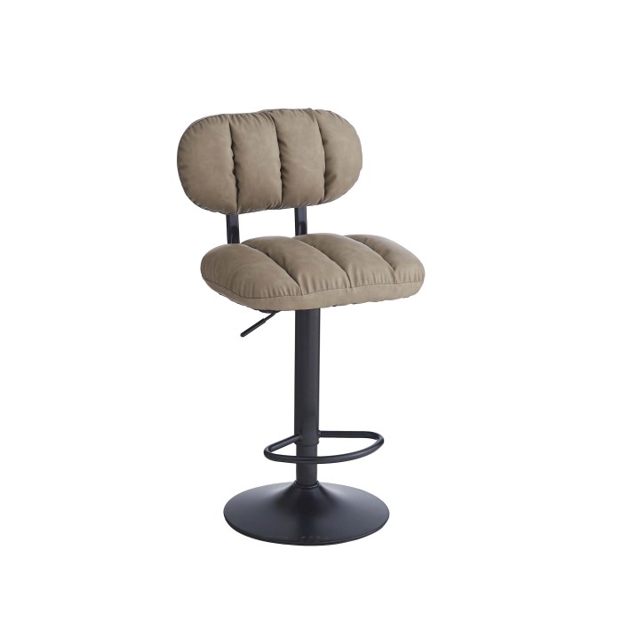 Sgabello estensibile Tati 43x40x61/81 cm Tortora 4 pz