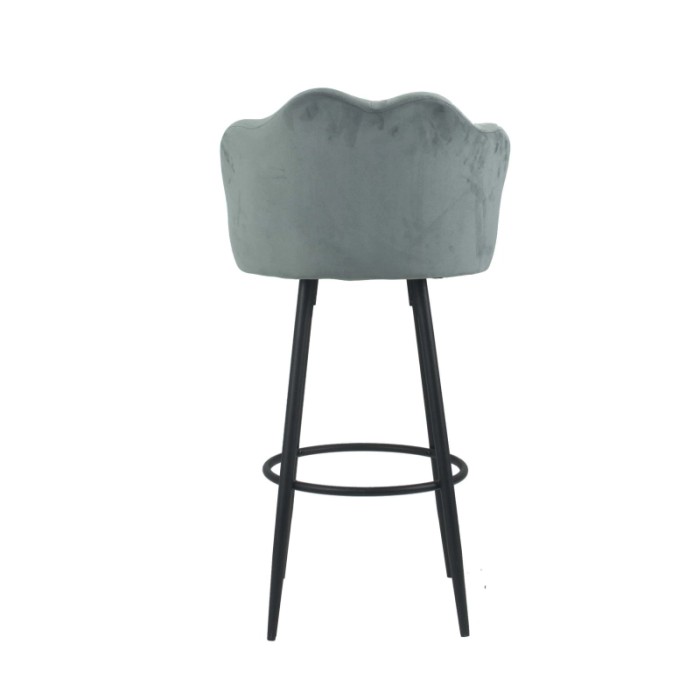 Sgabello Orel 100x54x55 cm Grigio 4 pz