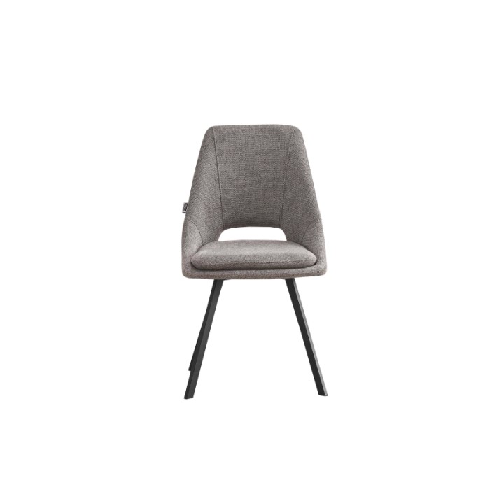Sedia Blauss 85x47x45 cm Grigio 4 pz